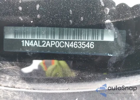 2012 Nissan Altima Base from USA, damaged, VIN 1N4AL2AP0CN463546